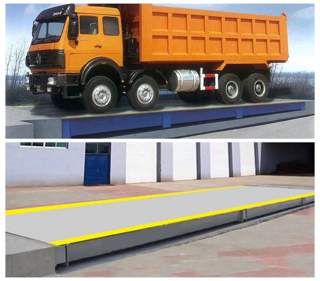 80 Ton Electronic Weighbridge LED Digital Weighing Scales Truck Scale with Accuracy Load Cell 1